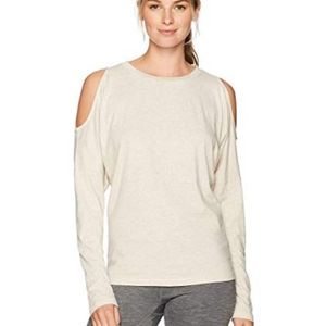 Synergy Organic cold shoulder top